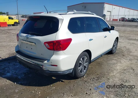 2017 Nissan Pathfinder Sl from USA, damaged, VIN 5N1DR2MN1HC675922